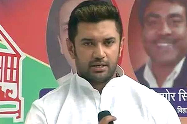 ബിഹാര്‍: എന്‍.ഡി.എ സീറ്റ് വിഭജനം ഞെട്ടിച്ചെന്ന് ചിരാഗ് പാസ്വാന്‍