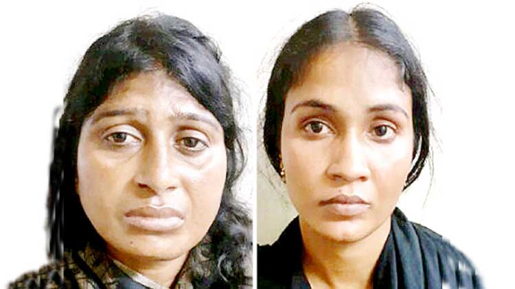 മാ​ല മോ​ഷ​ണ​ക്കേ​സ്​:  ത​മി​ഴ് സ​ഹോ​ദ​രി​മാ​ർ പി​ടി​യി​ൽ