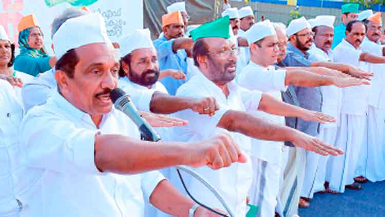 മതേതരത്വത്തിെൻറ പ്രതിരോധമായി മനുഷ്യഭൂപടം