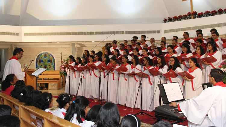 ക്രിസ്​മസ്​ ഗാനശുശ്രൂഷ ഒരുക്കി