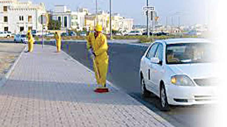 ശു​ചീ​ക​ര​ണ​ത്തൊ​ഴി​ലാ​ളി​ക​ളു​ടെ ജോ​ലി സ​മ​യ​ത്തി​ൽ മാ​റ്റം