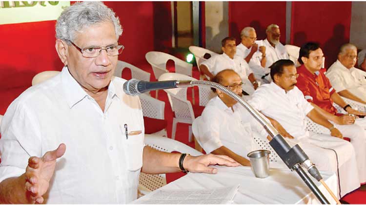 കമ്യൂണിസ്​റ്റ്​ പാർട്ടിയുടെ വീഴ്​ച നൂറാം വാർഷികത്തിൽ എണ്ണിപ്പറഞ്ഞ്​ യെച്ചൂരി