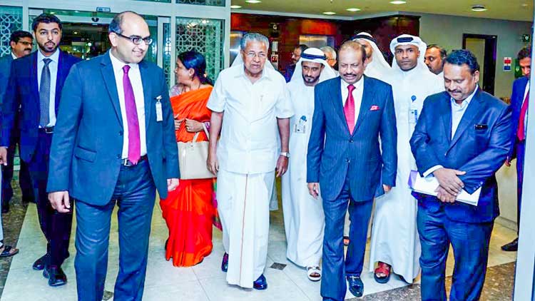 സംരംഭക സംഗമത്തിന്​ മുഖ്യമന്ത്രി യു.എ.ഇയിൽ