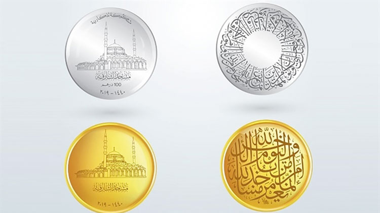 ഷാർജ പള്ളിയുടെ സ്​മരണിക നാണയങ്ങൾ പുറത്തിറക്കി