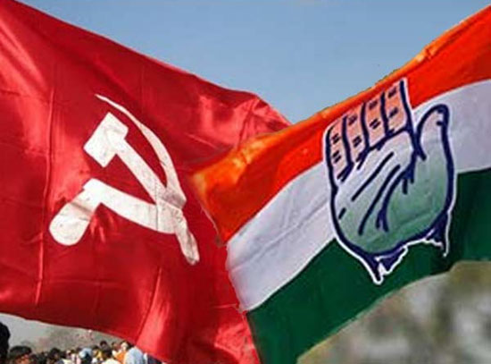 മാറാക്കരയില്‍ കോണ്‍ഗ്രസ് ഇടതിനൊപ്പം; ലീഗ് ഒറ്റക്ക്