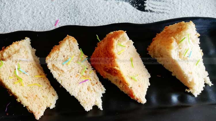 Corn Flour Sponge Cake