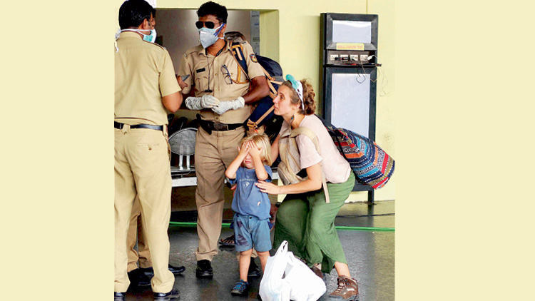അജ്ഞാത​െൻറ കോവിഡ് പേടി; ആപ്പിലായ ഫ്രഞ്ച് മാധ്യമപ്രവർത്തകക്ക് സഹായവുമായി പൊലീസും കോൺസുലേറ്റും