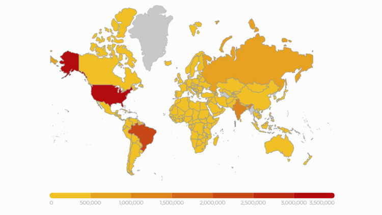 കോവിഡ്​ ബാധിക്കാത്ത രാജ്യങ്ങളുമുണ്ടോ​?