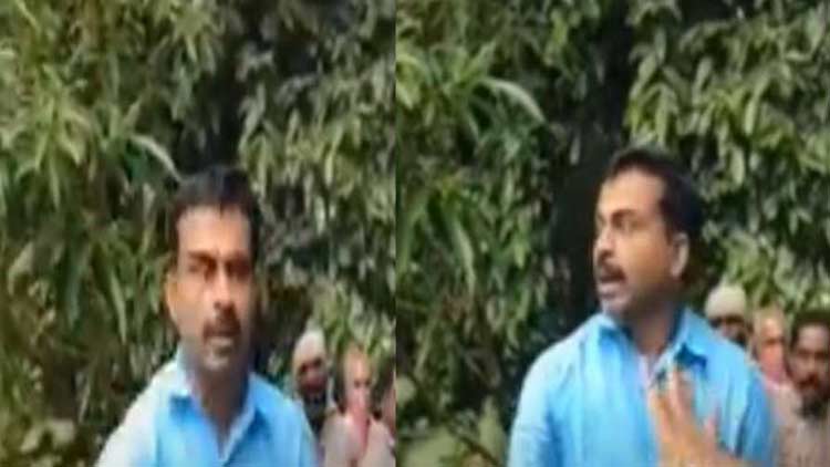 ‘കെട്ടിയിട്ട്​ തല്ലും’- റേഞ്ച്​ ഓഫിസ​റെ ഭീഷണിപ്പെടുത്തി സി.പി.ഐ നേതാവ്​ -Video