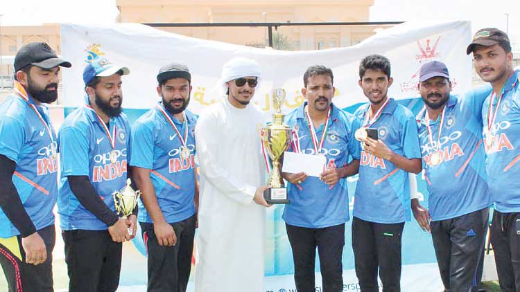 ‘ടീം ​ഇ​ന്ത്യ’ ക്രിക്കറ്റ്​ ജേ​താ​ക്ക​ൾ