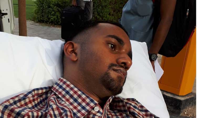 ക​ൾ​ച്ച​റ​ൽ ഫോ​റം ഇ​ട​പെ​ട​ൽ സ​ഹാ​യ​ക​മാ​യി: ജോ​ലിക്കിടെ പ​രി​ക്കേ​റ്റ പാ​ല​ക്കാ​ട് സ്വ​ദേ​ശി നാടണഞ്ഞു