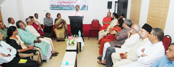 ഫാഷിസത്തിനെതിരെ സാംസ്കാരികസംഗമം:  നാട്ടില്‍ ഇപ്പോള്‍ കാണുന്നത് മതഭ്രാന്ത് –ഗബ്രിയേല്‍ മാര്‍ ഗ്രിഗോറിയോസ്