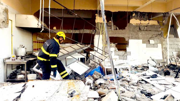 പാചക വാതക സിലിണ്ടർ പൊട്ടിത്തെറിച്ച്​ ഒരാൾ മരിച്ചു