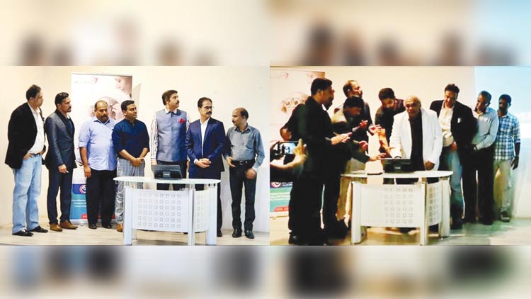 സെ​ലി​ബ്രി​റ്റി ഗോ​ൾ​ഡ​ൻ ക​പ്പ്​ ലോ​ഗോ പ്ര​കാ​ശ​ന​വും  വെ​ബ്സൈ​റ്റ് ലോ​ഞ്ചി​ങ്ങും