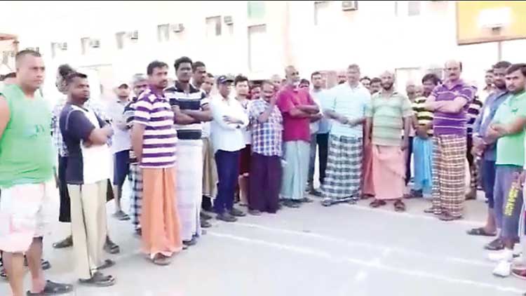 ജു​ബൈ​ലി​ൽ ജോ​ലി​യും ശ​മ്പ​ള​വും ഭ​ക്ഷ​ണ​വു​മി​ല്ലാ​തെ 170ഓ​ളം തൊ​ഴി​ലാ​ളി​ക​ൾ