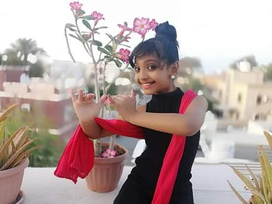 വൈറൽ ചുവടുകൾ; സമൂഹ മാധ്യമങ്ങളിൽ  താരമായി മലയാളി ബാലിക