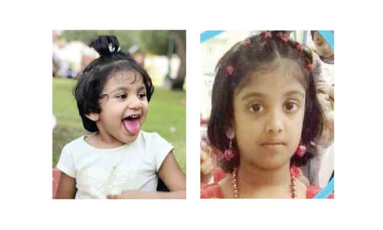 പ​നി​യെ തു​ട​ർ​ന്ന്​ ര​ണ്ടു​ മ​ല​യാ​ളി ബാ​ലി​ക​മാ​ർ മ​രി​ച്ചു