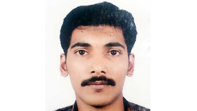 മ​ല​യാ​ളി യു​വാ​വ്  ഉ​റ​ക്ക​ത്തി​ൽ മ​രി​ച്ചു