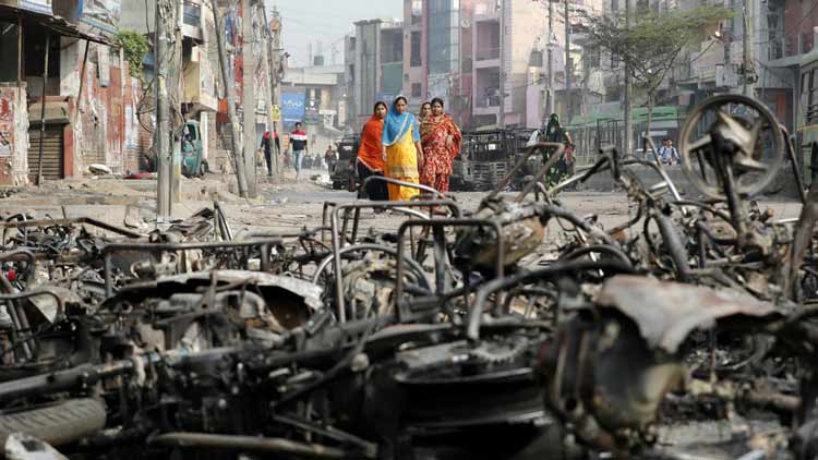 കലാപത്തിൻെറ ബാക്കി കണ്ണീരും നിലവിളികളും