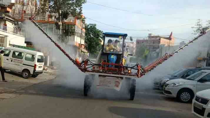 ഡൽഹി അണുവിമുക്​തമാക്കാൻ ജാപ്പനീസ്​ യന്തിരൻ