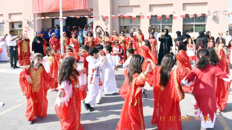 ഇ​ന്ത്യ​ൻ സ്‌​കൂ​ൾ റി​ഫ കാ​മ്പ​സി​ൽ  ബ​ഹ്‌​റൈ​ൻ ദേ​ശീ​യ​ദി​നം ആ​ഘോ​ഷി​ച്ചു