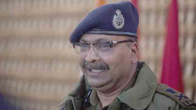 കോവിഡ് ബാധിച്ച തീവ്രവാദികളെ പാകിസ്​താൻ കശ്​മീരിലേക്ക്​ വിടുന്നതായി ഡി.ജി.പി