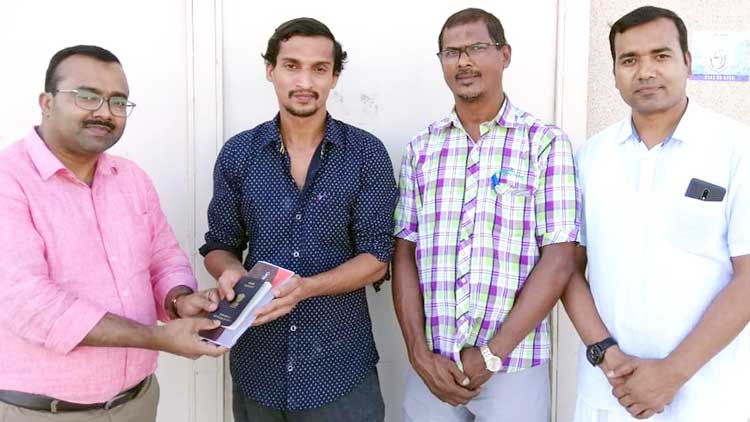 നിതാഖാത് മൂലം കമ്പനി പൂട്ടി:  തൊഴിൽ നഷ്​ടപ്പെട്ട യുവാവ് നാടണഞ്ഞു