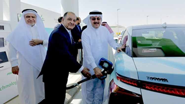 സൗദിയിലെ ആദ്യ ഹൈഡ്രജൻ ഇന്ധന സ്​റ്റേഷൻ ആരംഭിച്ചു