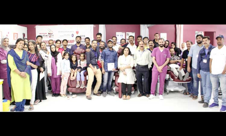 ‘പ​വി​ഴ​ദ്വീ​പി​ലെ കോ​ഴി​ക്കോ​ട്ടു​കാ​ർ’ ര​ക്ത​ദാ​ന ക്യാ​മ്പ് സം​ഘ​ടി​പ്പി​ച്ചു