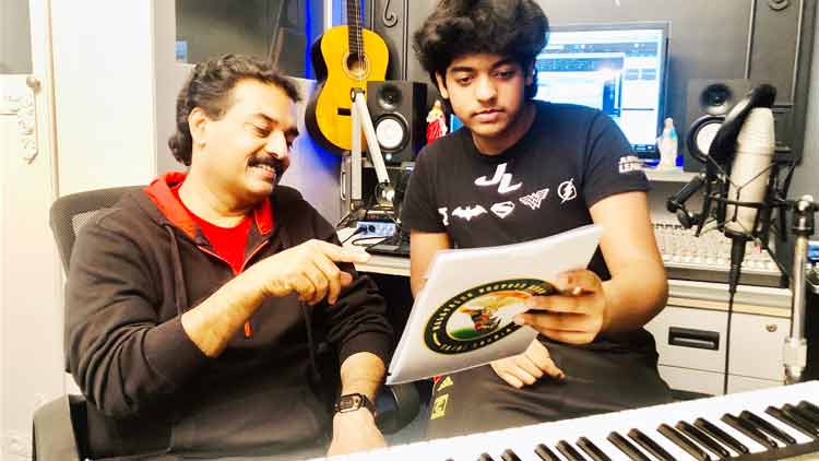 കോ​വി​ഡി​നെ​തി​രാ​യ പോ​രാ​ളി​ക​ൾ​ക്ക്  ദ​മ്മാ​മി​ൽ​നി​ന്നൊ​രു​ സം​ഗീ​താ​ഭി​വാ​ദ്യം