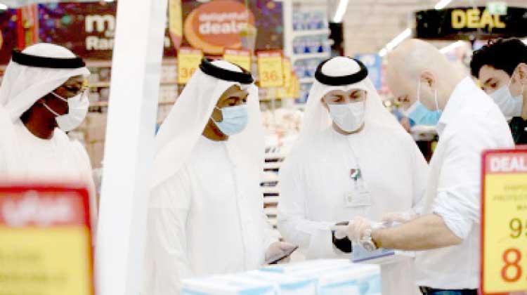 വ്യാ​പാ​ര​സ്ഥാ​പ​ന​ങ്ങ​ൾ നി​ർദേശ​ങ്ങ​ൾ പാ​ലി​ക്കു​ന്ന​താ​യി ദു​ബൈ എ​ക്ക​ണോ​മി