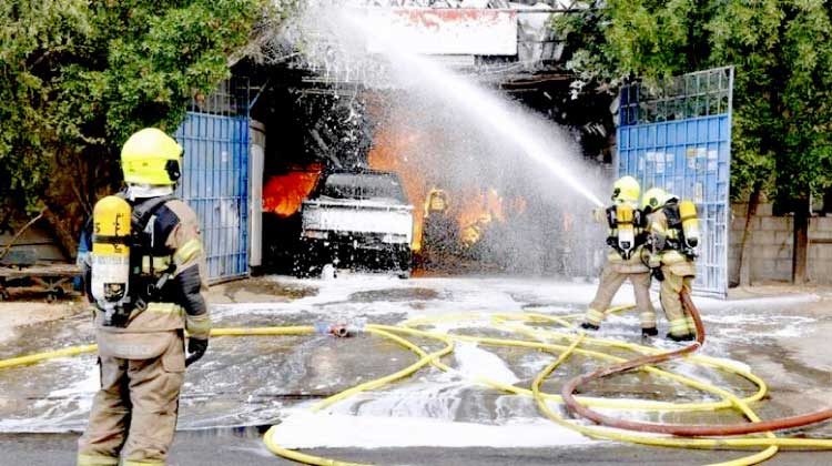 ദുബൈയിൽ രണ്ടിടങ്ങളിൽ തീപിടിത്തം