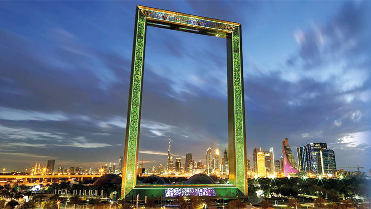 ദുബൈ  ഫ്രെയിമിന്​  ഗിന്നസ്​ റെക്കോർഡ്​