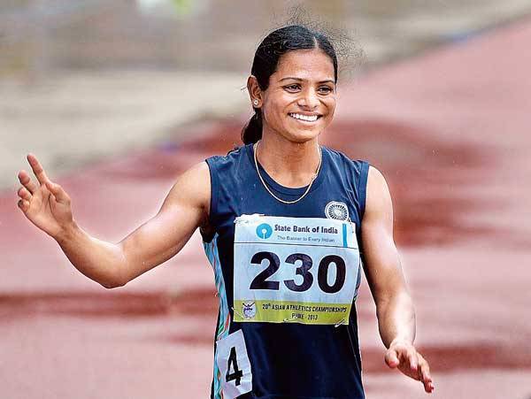 11.22 സെ​ക്ക​ൻ​ഡി​ൽ ഓ​ടി​യെ​ത്തി; 100 മീ​റ്റ​റി​ൽ ദേ​ശീ​യ റെ​ക്കോ​ഡ്​ തി​രു​ത്തി ദ്യു​തി