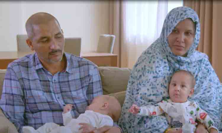 സിദ്​റയുടെ സയാമീസ്​ ഇരട്ടകൾ ഹാപ്പി, ഹ​മ​ദിനും ത​മീ​മിനും ആദ്യ ജൻമദിനം