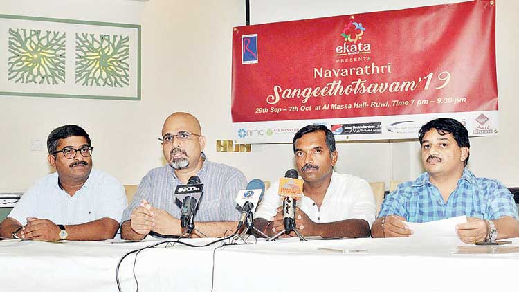 നവരാത്രി ശാസ്ത്രീയ സംഗീതോത്സവം ഇന്നുമുതൽ