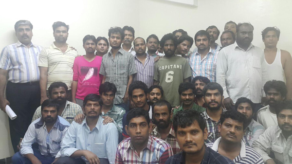 തട്ടിപ്പുകള്‍ക്കിരയായി സൗദി ജയിലില്‍ കഴിഞ്ഞ 35 പേര്‍ തിരിച്ചത്തെി