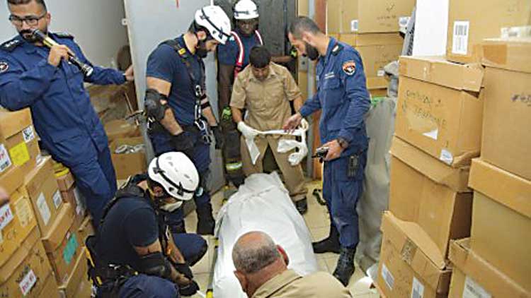 ലി​ഫ്​​റ്റ്​ ത​ക​ർ​ന്ന്​ ഒ​രാ​ൾ മ​രി​ച്ചു