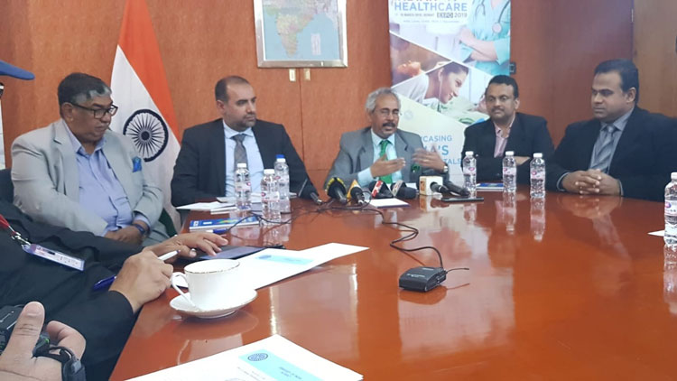 മെ​ഡി​ക്ക​ൽ ടൂ​റി​സം ഇ​ന്ത്യ​ൻ എം​ബ​സി ഹെ​ൽ​ത്ത് കെ​യ​ർ  എ​ക്സ്പോ സം​ഘ​ടി​പ്പി​ക്കു​ന്നു