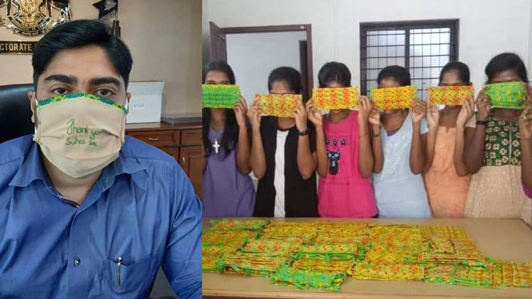 ഈ മാസ്ക് നിധി പോലെ സൂക്ഷിക്കും - വൈറലായി എറണാകുളം കലക്ടറുടെ പോസ്റ്റ്