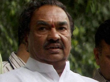 വിവാദ പരാമര്‍ശം:ഈശ്വരപ്പ മാപ്പുപറഞ്ഞു