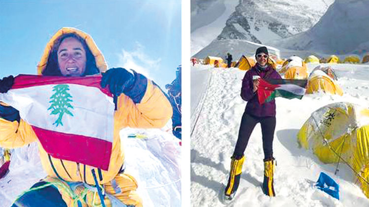 ദ​ു​ബൈ​യി​ൽ​നി​ന്നു​ള്ള ര​ണ്ട്​  വ​നി​ത​ക​ൾ എ​വ​റ​സ്​​റ്റ്​ കീ​ഴ​ട​ക്കി