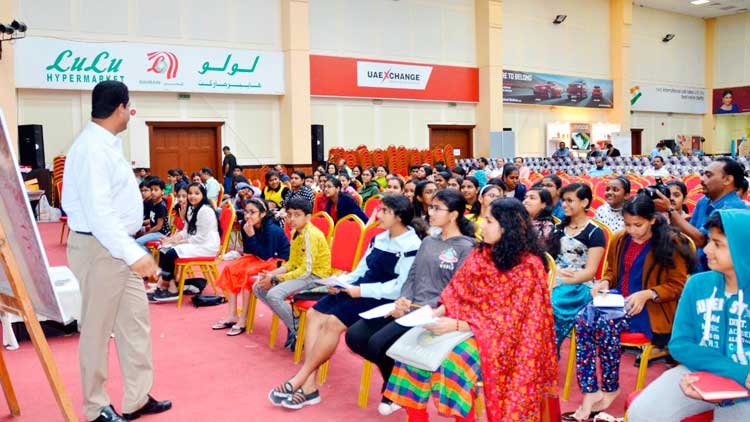 പ​രീ​ക്ഷ​പ്പേ​ടി​യ​ക​റ്റി ശി​ൽ​പ​ശാ​ല