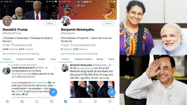 fake-profiles-of-trump-and-netanyahu