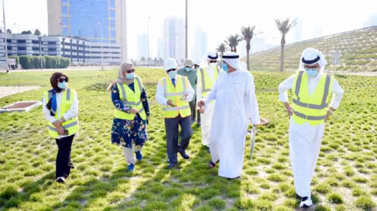 അ​ല്‍ഫാ​റൂ​ഖ് ജ​ങ്ഷ​നി​ലെ സൗ​ന്ദ​ര്യ​വ​ത്​​ക​ര​ണ പ​ദ്ധ​തി 65 ശ​ത​മാ​നം പൂ​ര്‍ത്തി​യാ​യി 