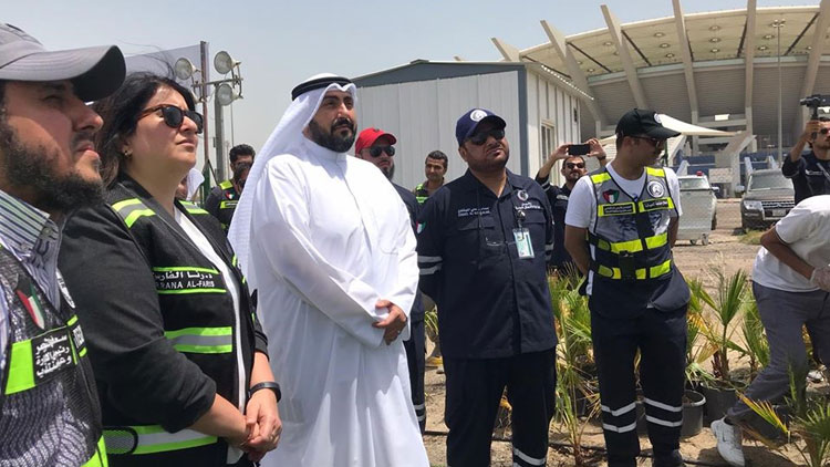 കുവൈത്ത് ജാബിർ സ്​റ്റേഡിയത്തിൽ 5000 കിടക്കകളുള്ള ക്വാറ​ന്‍റീൻ കേന്ദ്രം നിർമിച്ചു