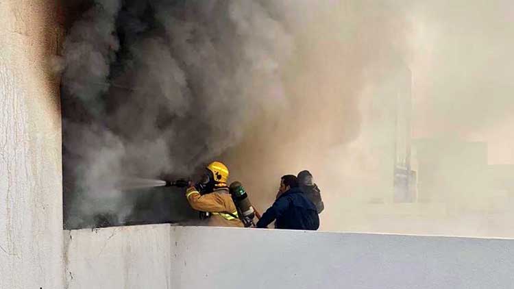 ഫ​ഹാ​ഹീ​ലി​ൽ തീ​പി​ടി​ത്ത​ം; ഇ​ന്ത്യ​ക്കാ​രി മ​രി​ച്ചു
