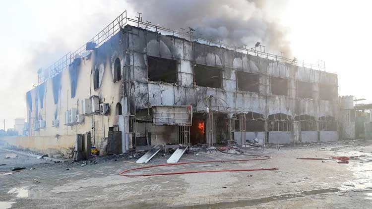 മലയാളിയുടെ ഷോപ്പിങ്​ സെൻറർ കത്തിനശിച്ചു