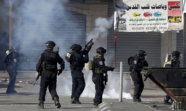 ഇസ്രായേല്‍ വെടിവെപ്പില്‍ 10 ഫലസ്തീനികള്‍ക്ക് പരിക്ക്