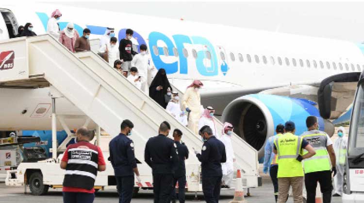 3910 കുവൈത്തികളെകൂടി തിരിച്ചെത്തിച്ചു